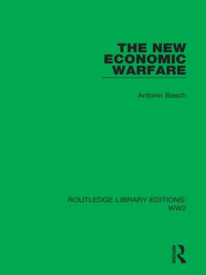 cover image of The New Economic Warfare